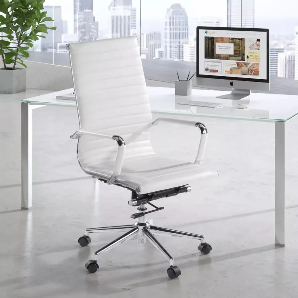Silla de escritorio de eco cuero