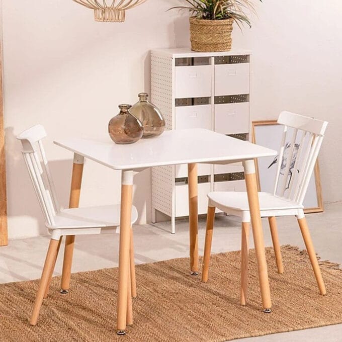 Comedor Windsor 2 Personas – Mesa Cuadrada
