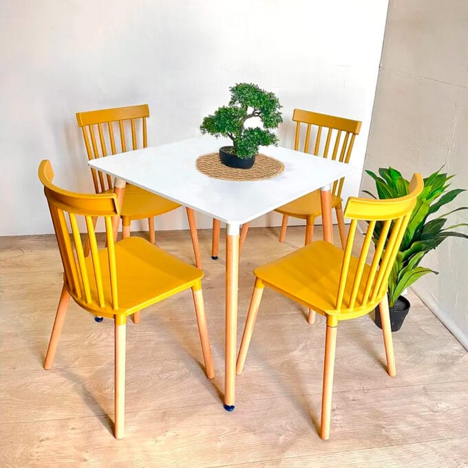 Comedor Windsor 2 Personas – Mesa Cuadrada