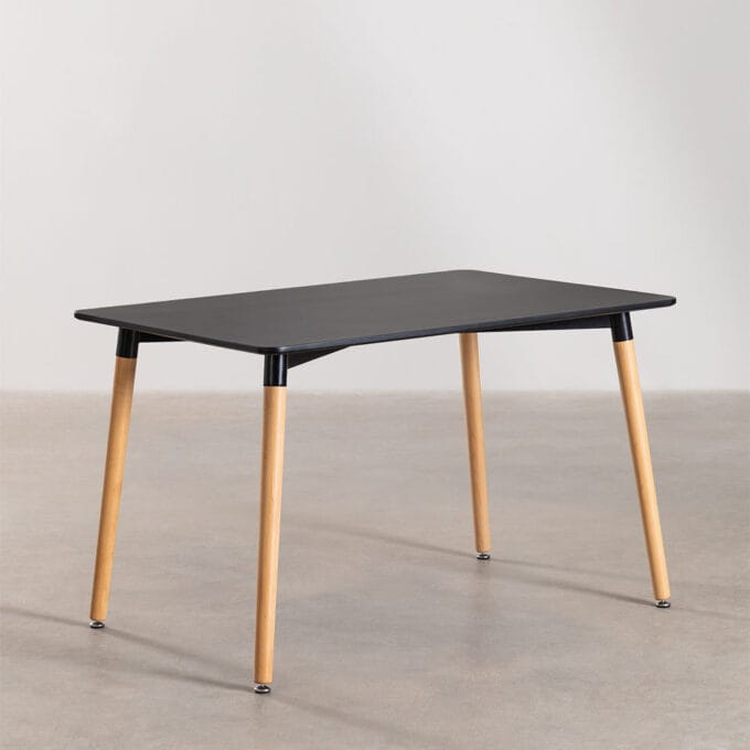 Mesa de comedor Eames rectangular 1,20x80