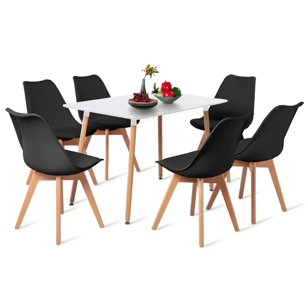 Comedor Eames 6 Personas – Mesa rectangular