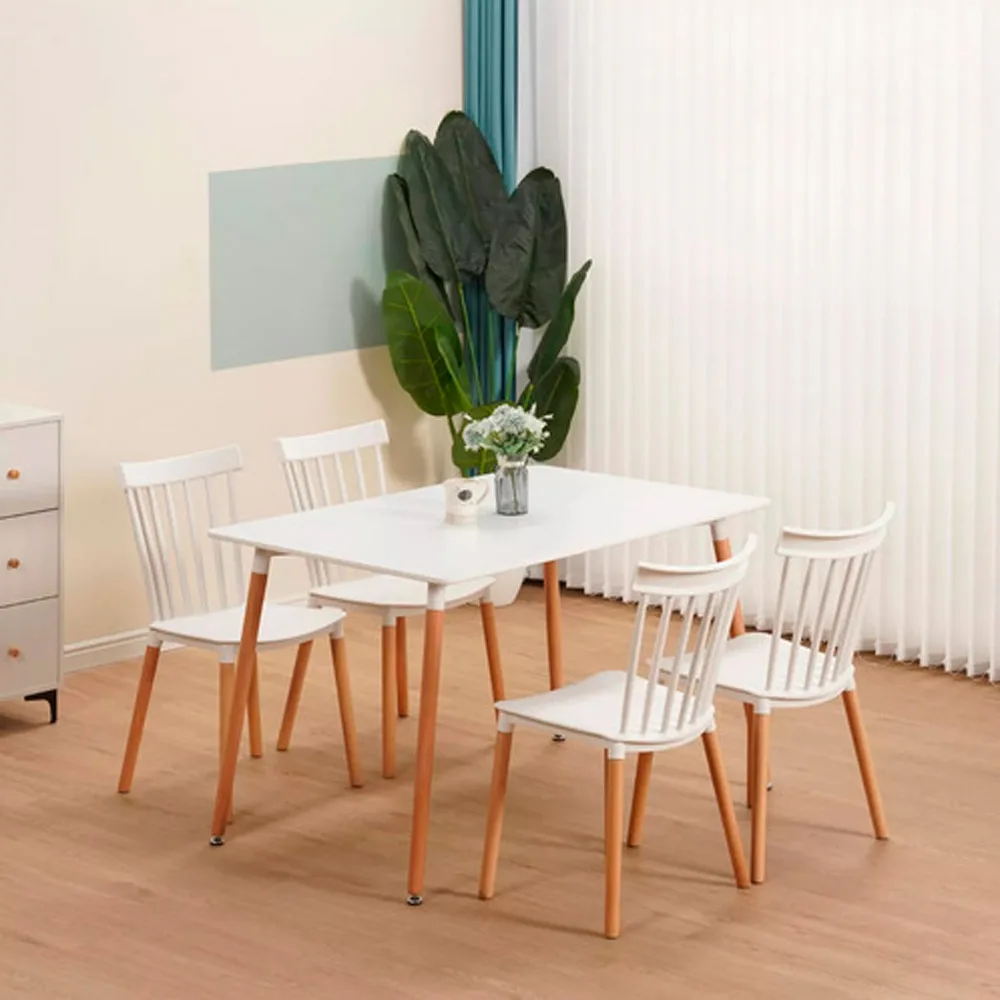 Comedor Windsor 4 Personas – Mesa rectangular
