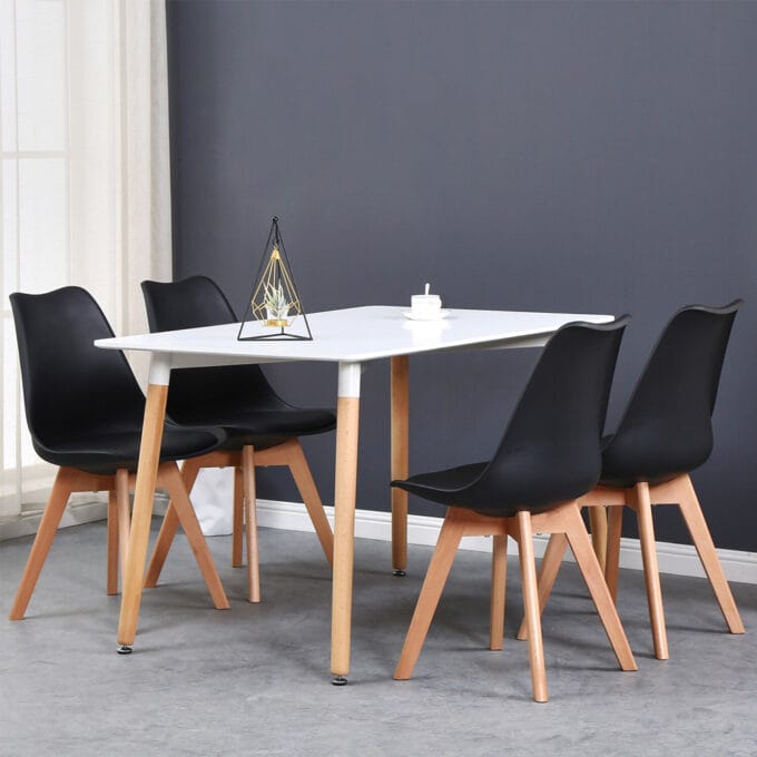 Silla Eames Acolchonada X4