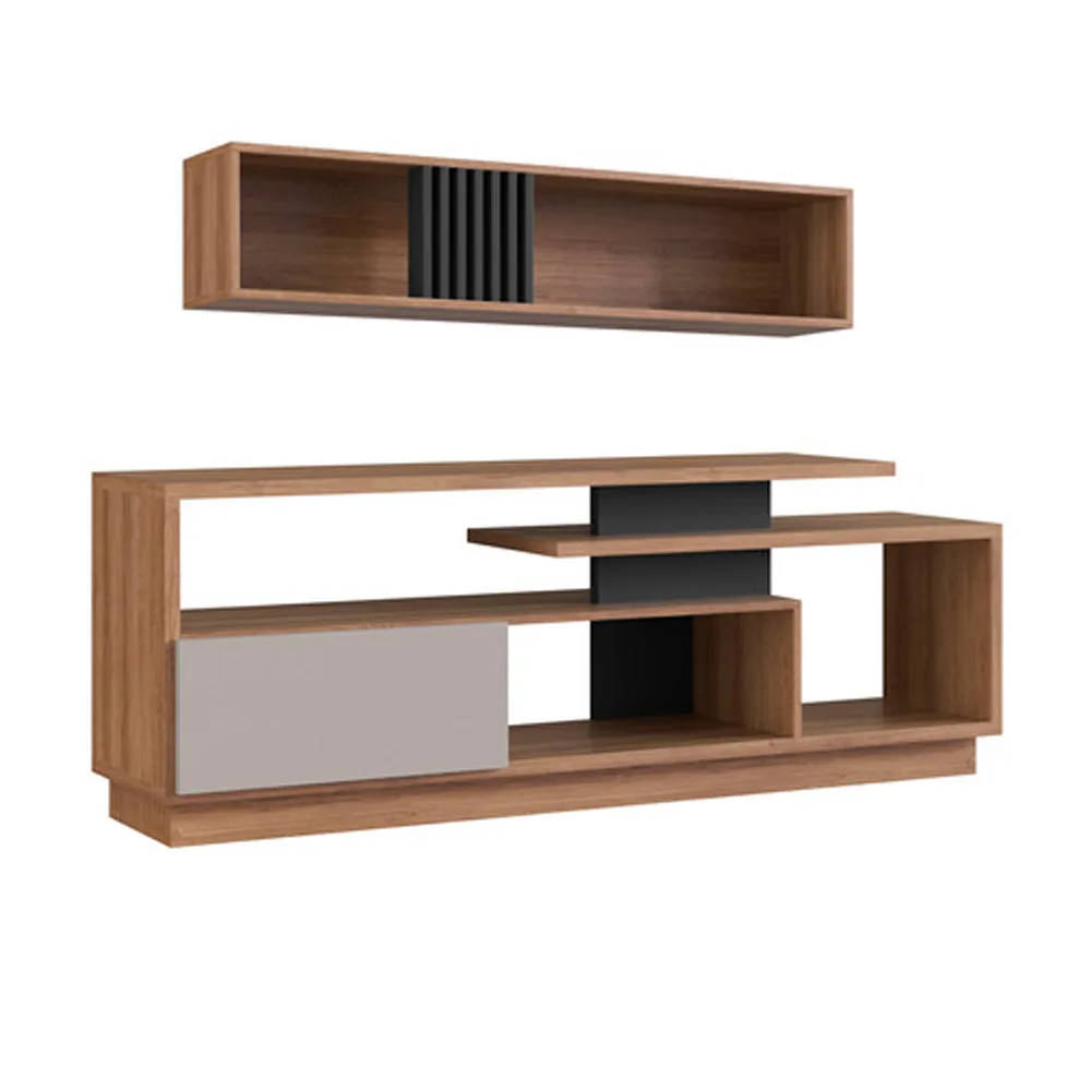 Combo Rack para TV y Estantería Berlín