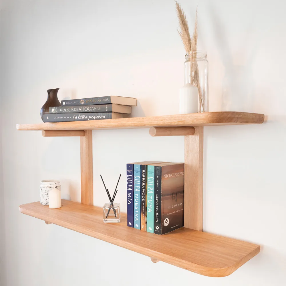Estantería Oslo - Madera Maciza 90cmx50cm