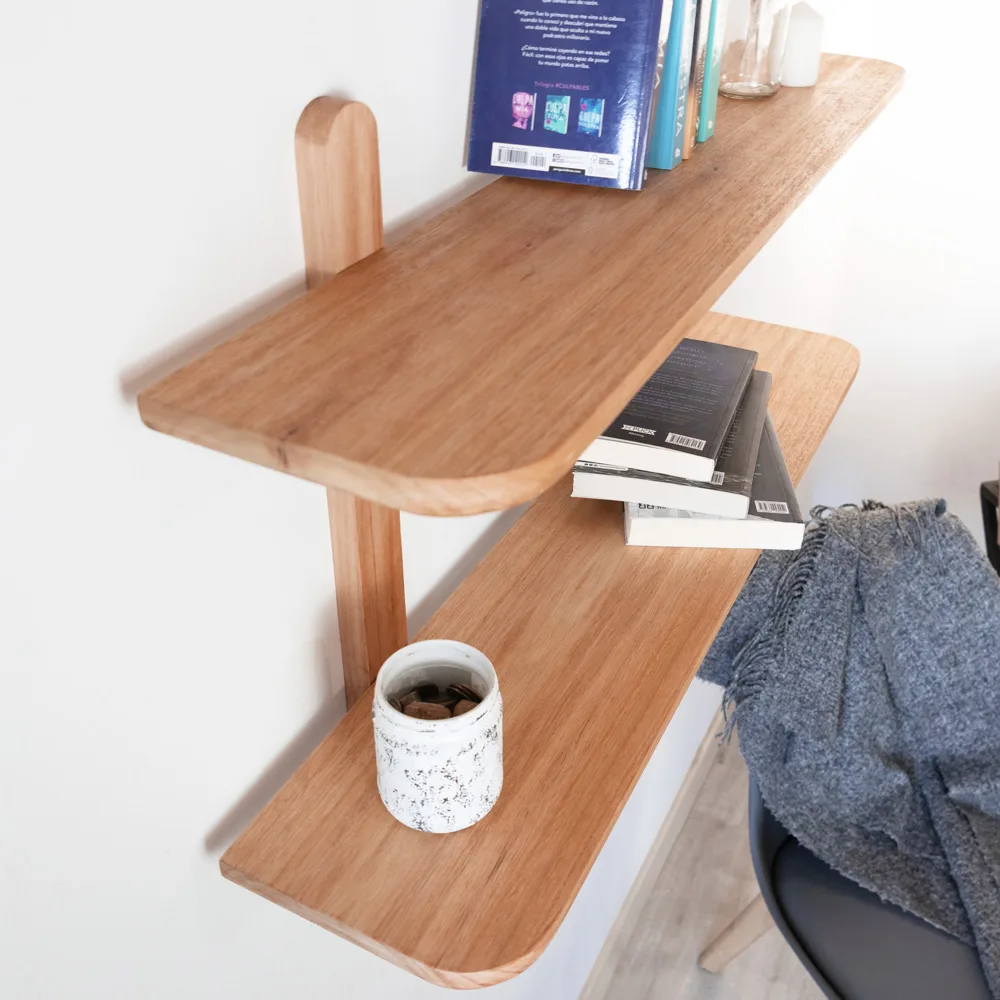 Estantería Oslo - Madera Maciza 90cmx50cm