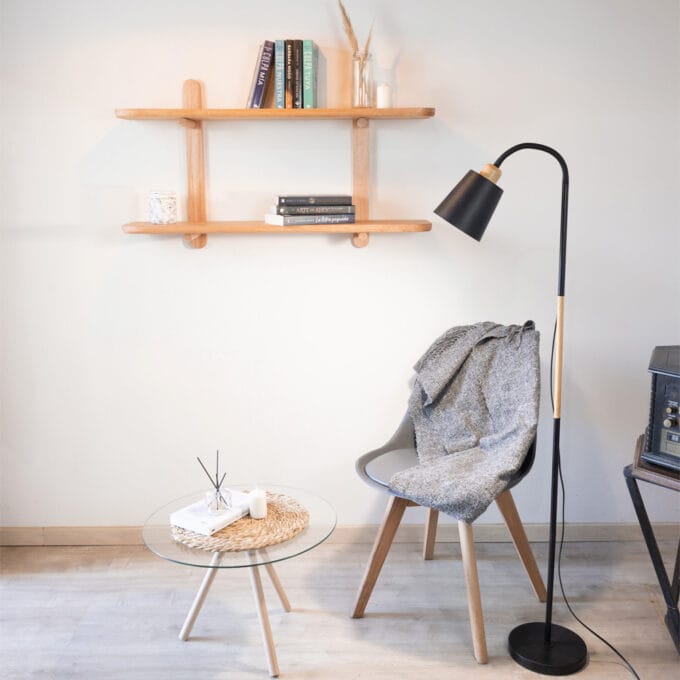 Estantería Oslo - Madera Maciza 90cmx50cm